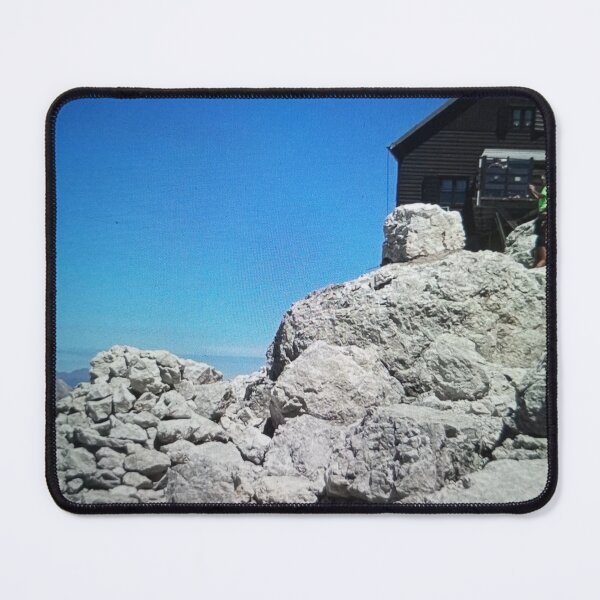 Item preview, Mountain Hut on Rocky Peak designed and sold by Raygeebokice.