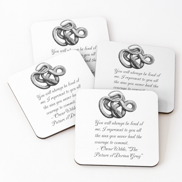 Item preview, the picture of dorian gray quote designed and sold by UranianDreams.