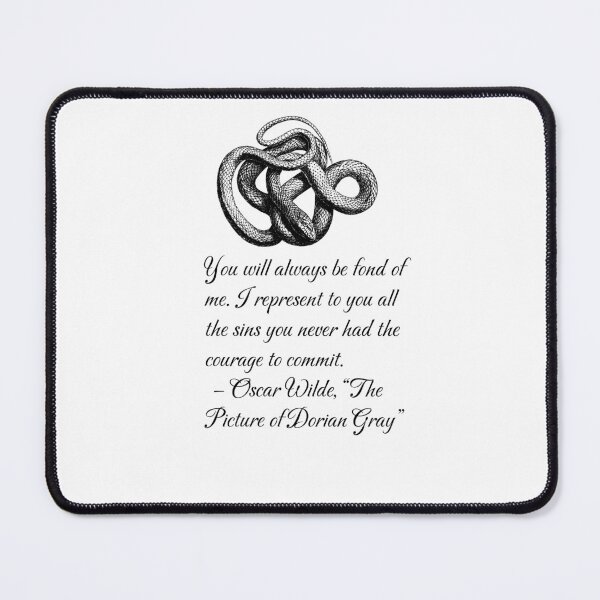 Item preview, the picture of dorian gray quote designed and sold by UranianDreams.