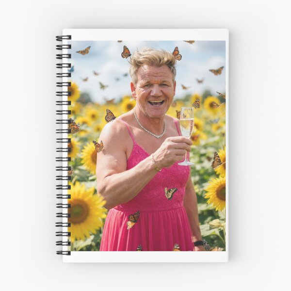Item preview, Gordon ramsay sunflower pink dress Funny prank meme gift weird christmas birthday designed and sold by CheeseBlueprint.