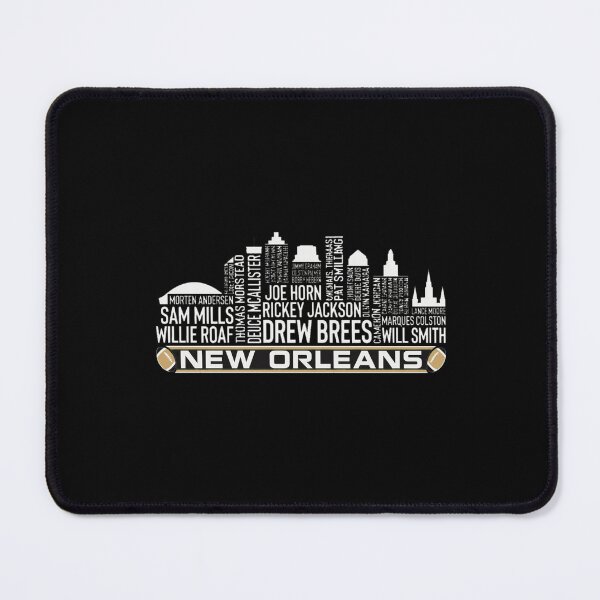 Item preview, New Orleans Football Legends Skyline Drew Brees Retro Champions T-Shirt designed and sold by SonyaHarr80213.