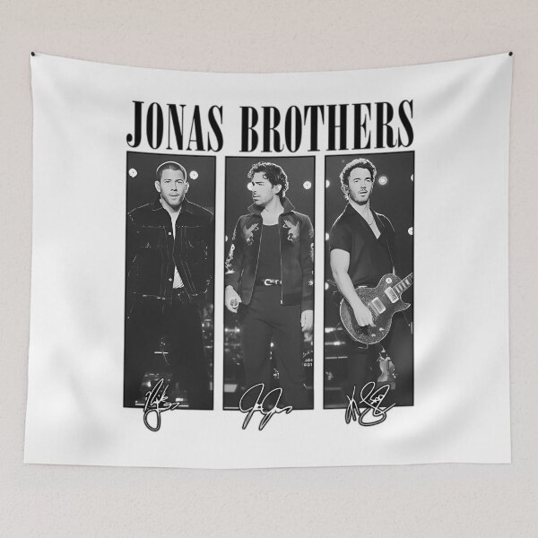 Aperçu de l'œuvre Tournée du 20e anniversaire des Jonas Brothers en 2025 créée et vendue par JameseDuam.