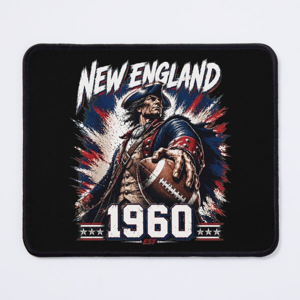 Item preview, New England Revolutionary Football 1960 Patriot Vintage Sports T-Shirt designed and sold by Print Art Design Studio LLC.