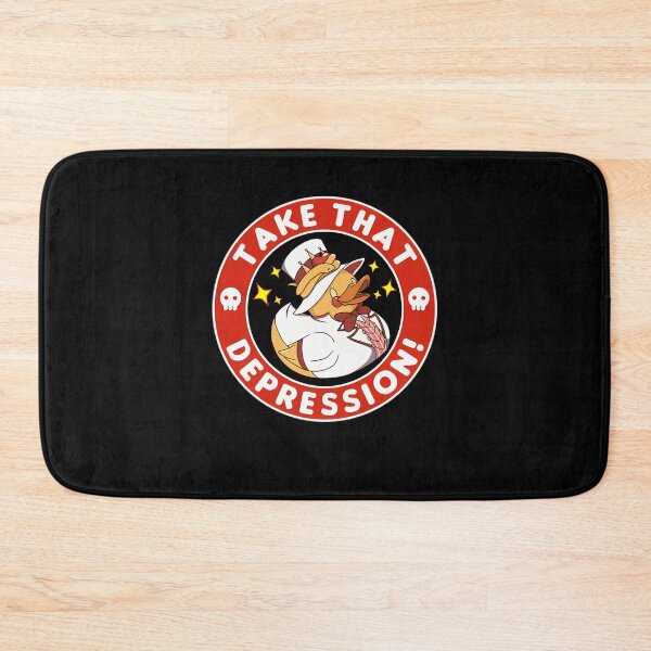 Item preview, Lucifer Duck Rubber, Take That Depression designed and sold by HeatherRoden.