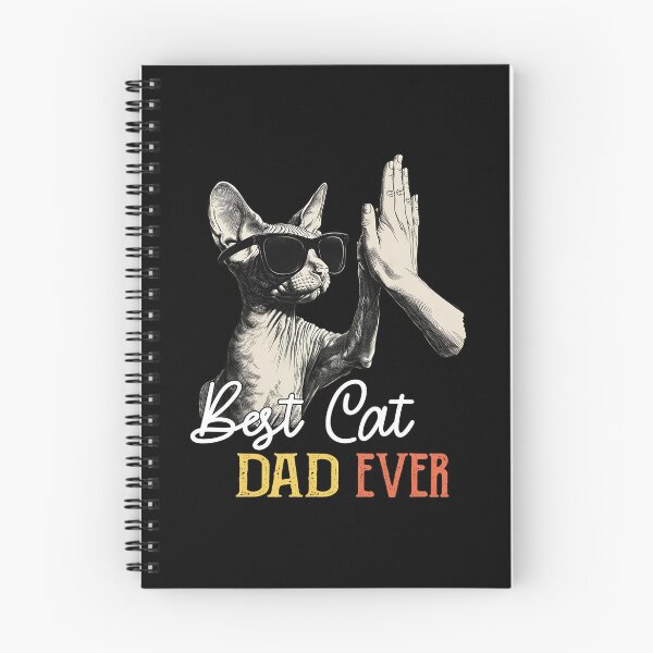 Item preview, Best Cat DAD EVER Sphynx High Five designed and sold by Dmo3HarkoArt.