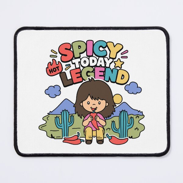 Item preview, Spicy Today Legend Shirt, Cute Chili Pepper Kids T-Shirt, Funny Hot Pepper Cartoon Design, Food Lover Graphic Tee designed and sold by simplydesigns88.