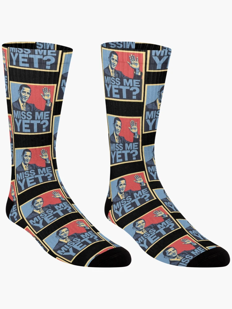 Thumbnail 3 of 5, Socks, Obama-2028 designed and sold by RashasWashing.