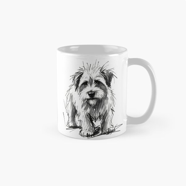 Item preview, Scruffy Dog in Loose Ink designed and sold by davitabros.