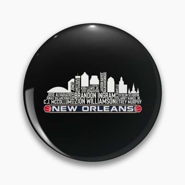 Item preview, New Orleans Basketball 2023 Player Skyline Retro Sports Graphic T-Shirt designed and sold by SamanthaT24614.