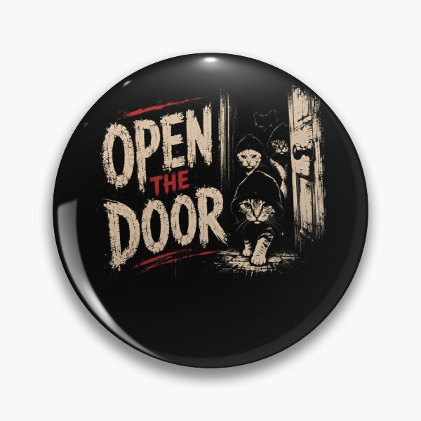 Item preview, Open The Door Cat Owners Feline Pet Parents designed and sold by RetroMini2026.