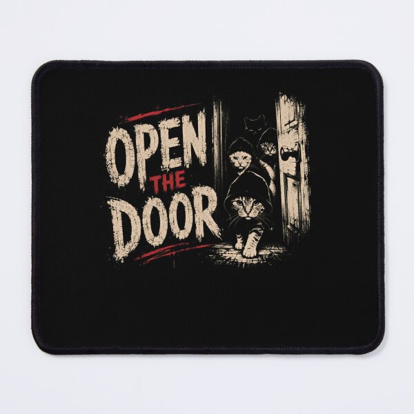 Item preview, Open The Door Cat Owners Feline Pet Parents designed and sold by RetroMini2026.