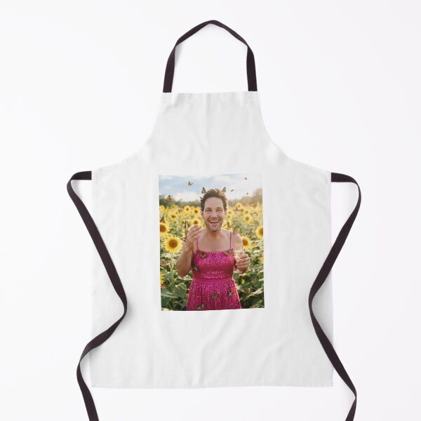 Item preview, Paul rudd sunflower pink dress Funny prank meme gift weird christmas birthday designed and sold by CheeseBlueprint.