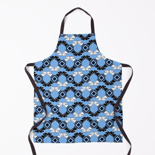 Item preview, Knights Chess Pattern on Sky Blue designed and sold by Pinkdeer Designs.