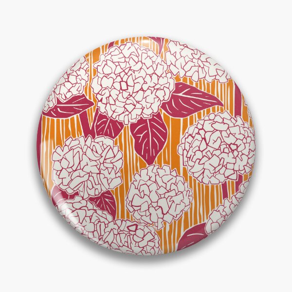 Item preview, hydrangea viva magenta satsuma orange designed and sold by scrummy.
