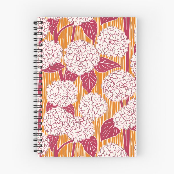 Item preview, hydrangea viva magenta satsuma orange designed and sold by scrummy.