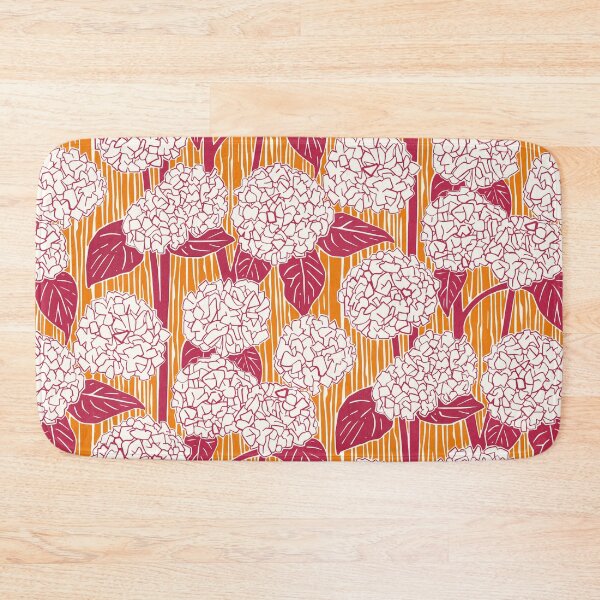 Item preview, hydrangea viva magenta satsuma orange designed and sold by scrummy.