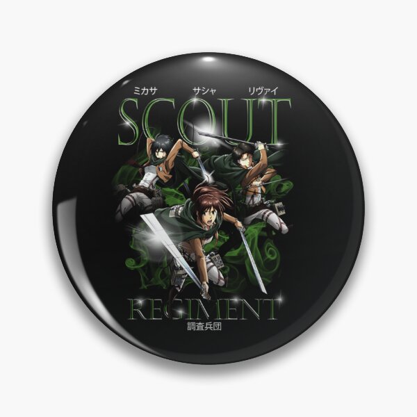 Item preview, AO Titan Retro Smokey Scout Regiment Group AOT Anime Pullover Hoodie designed and sold by SusanaElls.