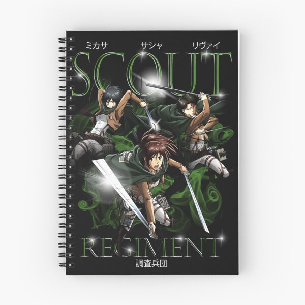 Item preview, AO Titan Retro Smokey Scout Regiment Group AOT Anime Pullover Hoodie designed and sold by SusanaElls.