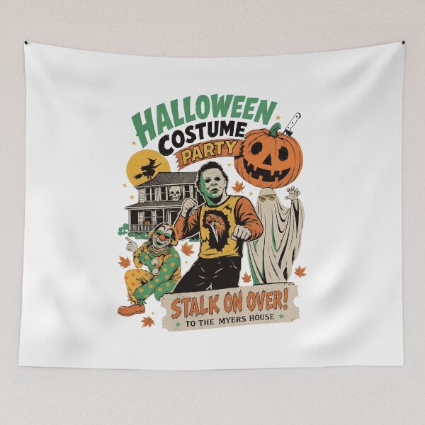 Item preview, Retro Halloween Costume Party Graphic Tee designed and sold by JamesWyat18400.
