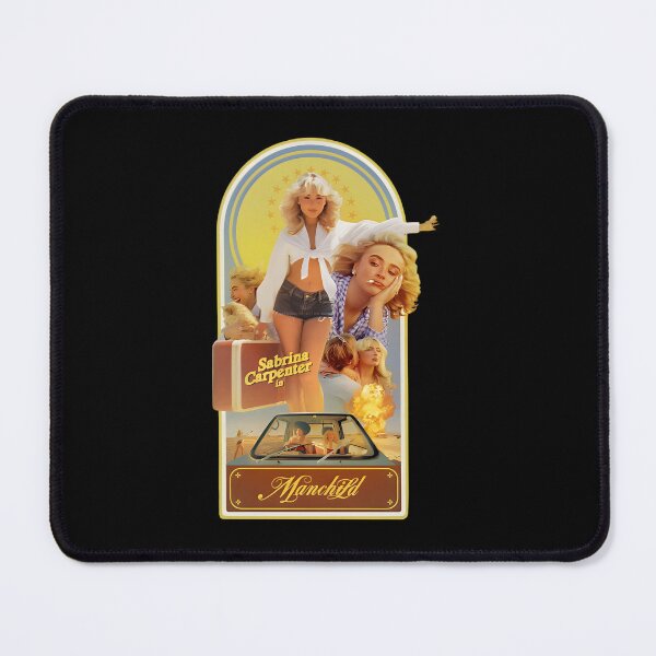 Item preview, Sabrina Carpenter Manchild Retro Movie designed and sold by SaitokunArt.