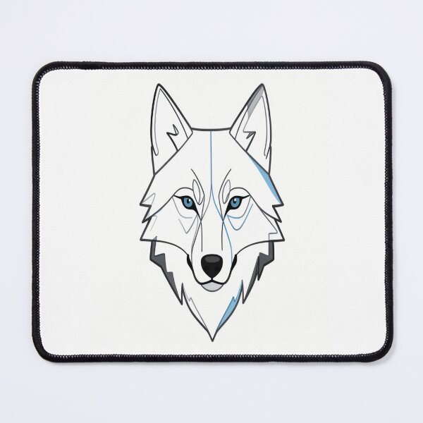 Item preview, Minimal Wolf – Modern Wildlife Line Art designed and sold by Sibling Ink.