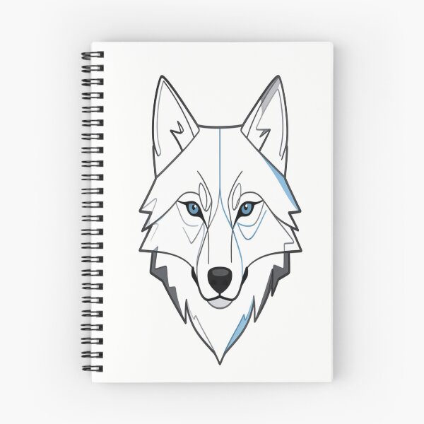 Item preview, Minimal Wolf – Modern Wildlife Line Art designed and sold by Sibling Ink.