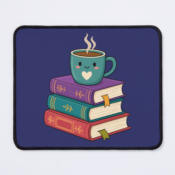 Item preview, Coffee and Books – Cozy Bookworm Motif designed and sold by design-rebell.