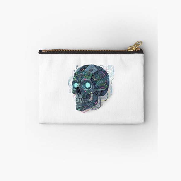 Item preview, Cybernetic Circuit Skull designed and sold by nnnememtw.
