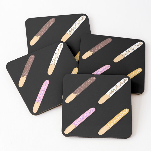 Item preview, Colorful Chocolate Stick Cookies Snack Sweet Food Pattern designed and sold by ubborn.