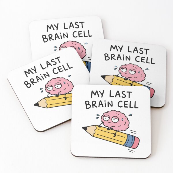 Item preview, My Last Brain Cell School Meme designed and sold by MonkiFlipp.