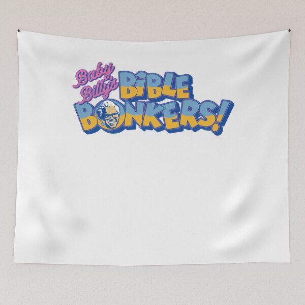 Item preview, Baby Billy's Bible Bonkers Game Show Logo designed and sold by GeorgeZiemans.