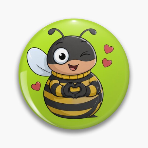 Item preview, Bee Love Cute Cartoon Bee designed and sold by MushArtist.
