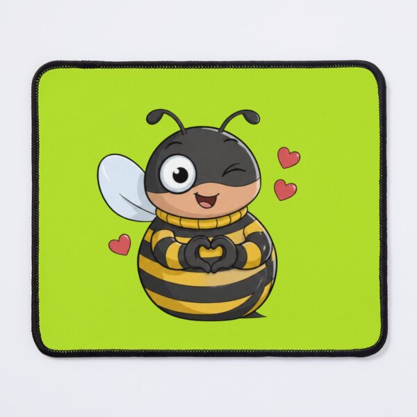 Item preview, Bee Love Cute Cartoon Bee designed and sold by MushArtist.