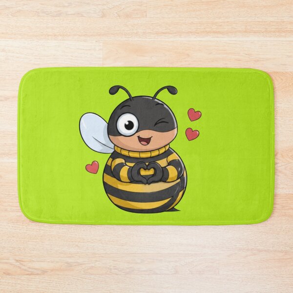 Item preview, Bee Love Cute Cartoon Bee designed and sold by MushArtist.
