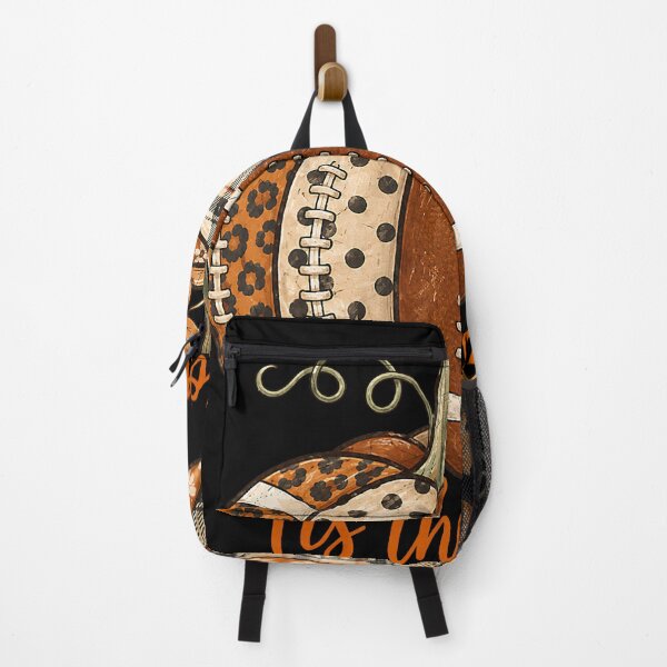Item preview, Football Pumpkin Tis the Season Leopard Checkered Game Day designed and sold by nryum.