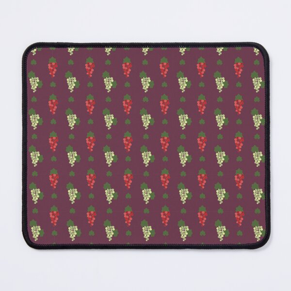 Item preview, Grapevine Deco Clusters Green & Red on Purple designed and sold by Qousqoza7.