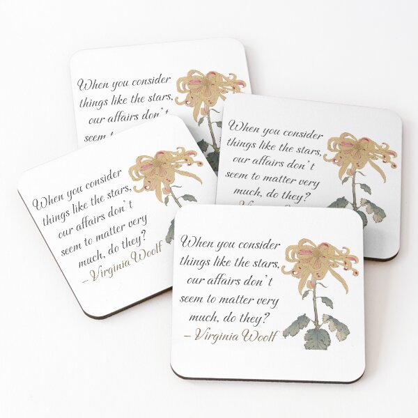 Item preview, virginia woolf quote designed and sold by UranianDreams.