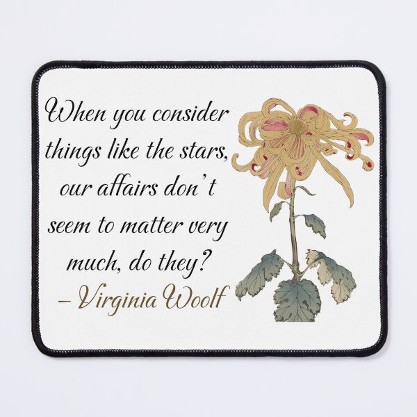 Item preview, virginia woolf quote designed and sold by UranianDreams.