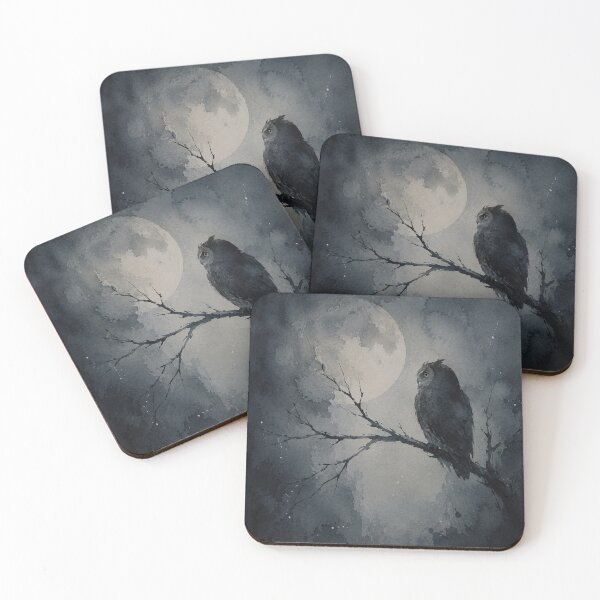 Item preview, Owl in the Midnight Mist designed and sold by GrabaHuk.