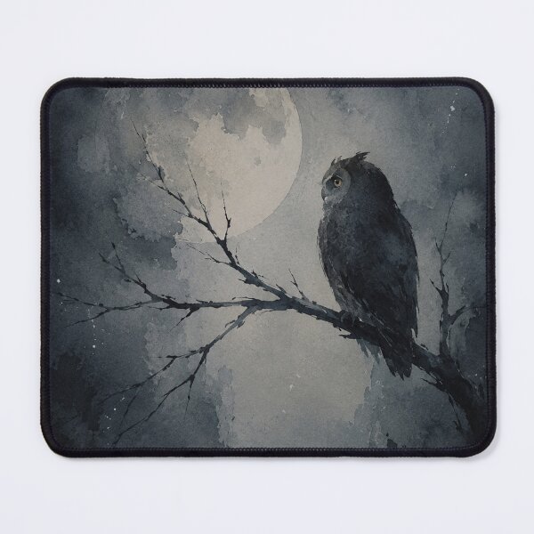 Item preview, Owl in the Midnight Mist designed and sold by GrabaHuk.