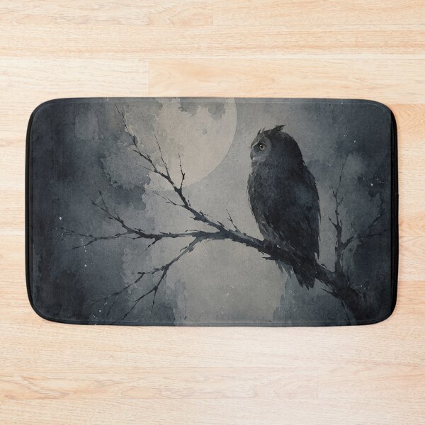 Item preview, Owl in the Midnight Mist designed and sold by GrabaHuk.
