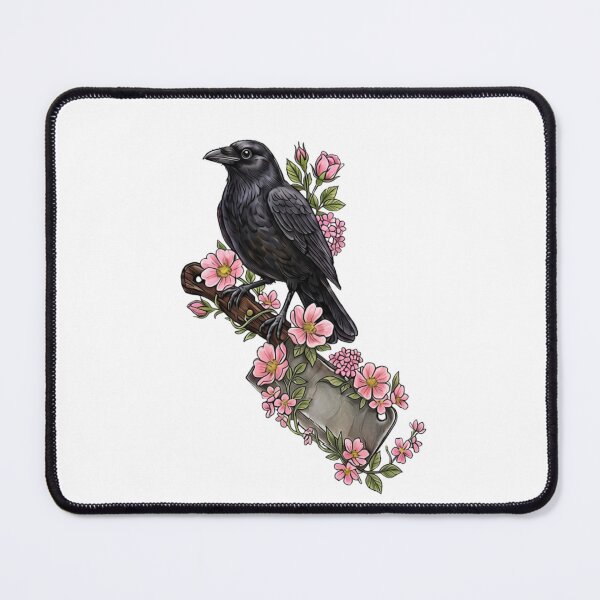 Item preview, butcher and black bird inspired cottage core bird dark romance designed and sold by inkdrinkingdove.