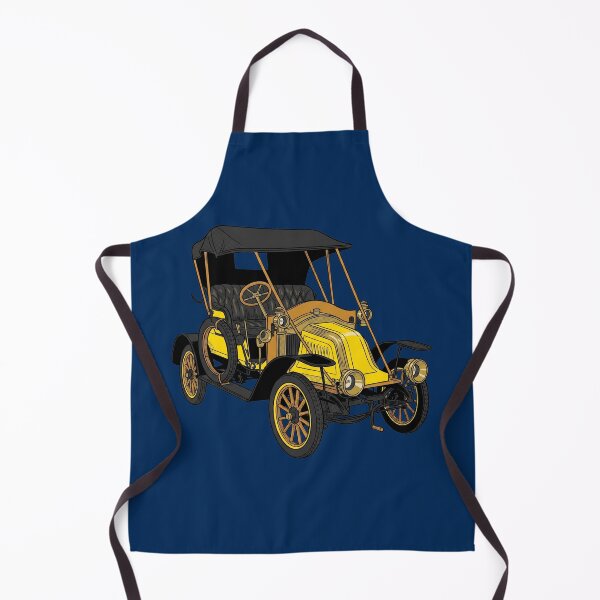 Aperçu de l'œuvre 1908 Renault AX Vintage Antique Français Voiturette Impression artistique créée et vendue par FreiherrPK.