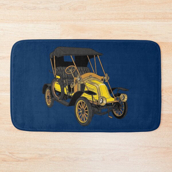 Item preview, 1908 Renault AX Vintage Antique French Voiturette Graphic Art Print designed and sold by FreiherrPK.