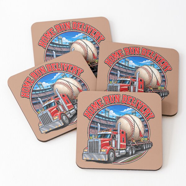 Item preview, Home Run Delivery – Baseball Semi Truck designed and sold by NomadForge.