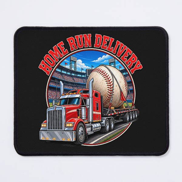 Item preview, Home Run Delivery – Baseball Semi Truck designed and sold by NomadForge.