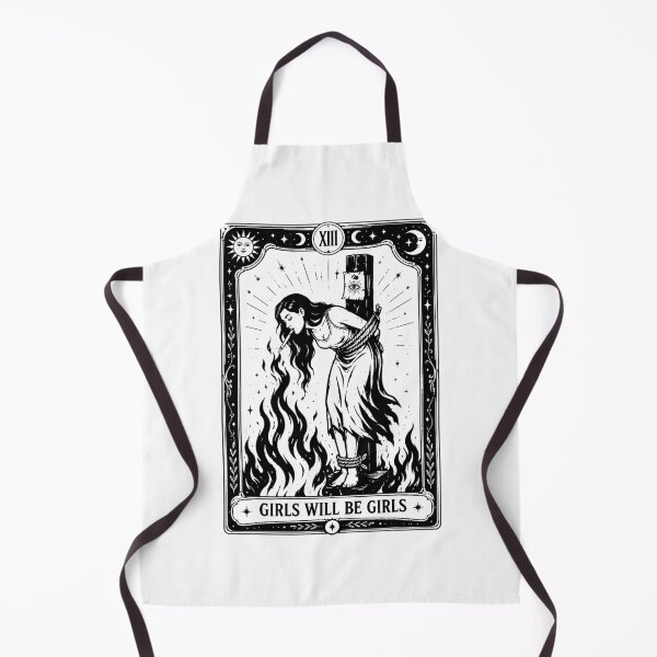 Item preview, Girls Will Be Girls Witch Cigarette Burning Tarot Art designed and sold by cosettacir6382.