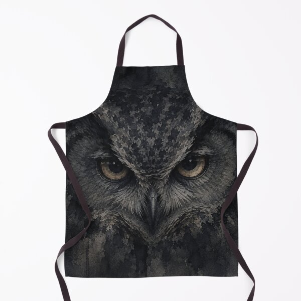 Item preview, Silent Gaze — Dark Owl Watercolor designed and sold by GrabaHuk.