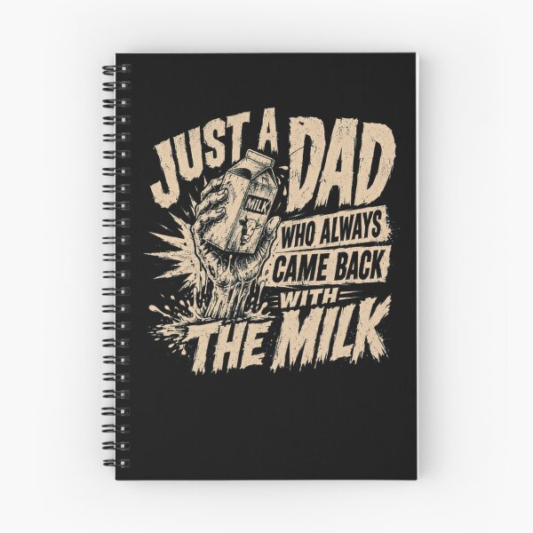 Item preview, Just A Dad Who Always Came Back With The Milk Father Funny Meme designed and sold by HumansStuck12.