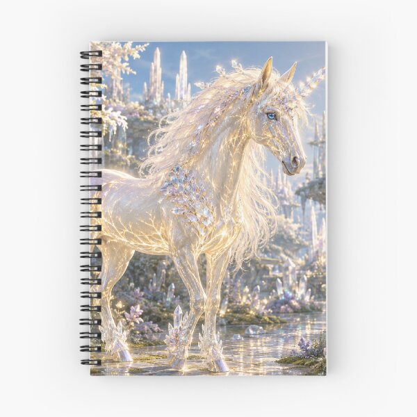 Item preview, Crystal Unicorn in the Enchanted Garden | Unicornis Lumen designed and sold by Joammiyon.